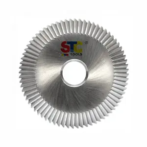 Solid carbide locksmith key groove slot circular saw blade Side & face milling cutter angle milling cutter