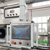 Nouvelle ligne de production entièrement automatique de bonbons de gelée de gélatine de pectine de vitamine 3D ours gommeux multicolore faisant la machine