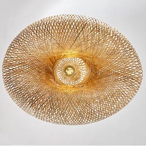 Paralume in Bambù Intrecciato Artigianale <span class=keywords><strong>Lampadario</strong></span> in Vimini Illuminazione Interna all'Ingrosso per Casa <span class=keywords><strong>Camera</strong></span> <span class=keywords><strong>da</strong></span> <span class=keywords><strong>Letto</strong></span> Sala <span class=keywords><strong>da</strong></span> Pranzo Decorativa - Product Image 6