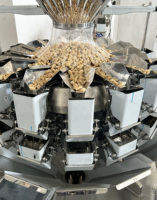 Machine à emballer automatique à 10/14 têtes à haute vitesse VFFS combinaison linéaire thé, chips de banane, riz, noix