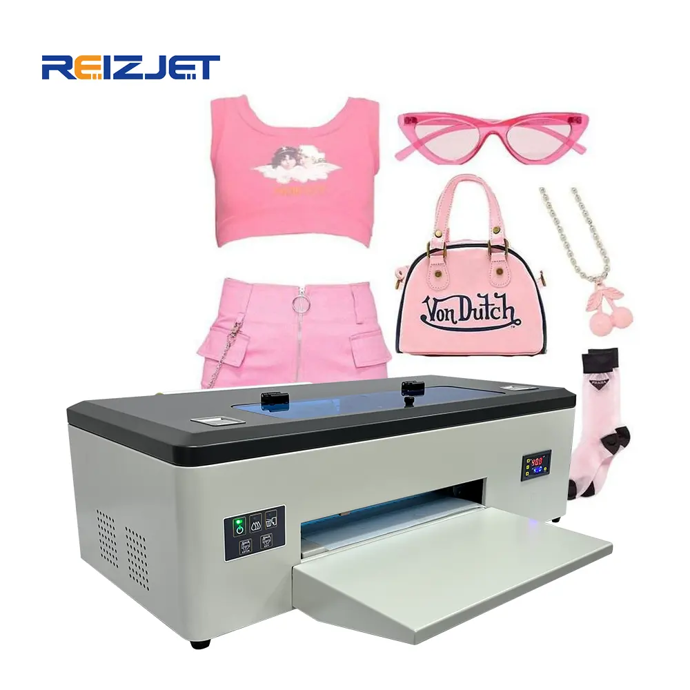 Reizjet L1800 DTF A3 Tinten strahl drucker T-Shirt Druckmaschine für kleine Unternehmen