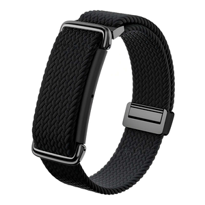 Bracelets de montre en nylon tressé haute élasticité personnalisés, boucle magnétique, respirants, bracelets de remplacement pour Google Fitbit Air - Product Image 3