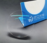 Lentilles optiques YOULI en Chine, HMC UV400, anti-lumière bleue, lentilles de lunettes à vision simple, lentilles optiques 1.56