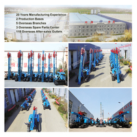2025HWL500R Hengwang Foreuse hydraulique photovoltaïque et ponceuse de pieux hélicoïdaux avec moteur, pompe et roulement - Haute efficacité