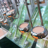 Diffuseur de CO2 en acier inoxydable pour aquarium planté, avec anti-refoulement et compteur de bulles, atomiseur pour plantes aquatiques
