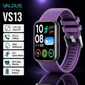 Montre Connectée VALDUS 2026 ODM/OEM avec Surveillance de l'Oxygène Sanguin, Calculatrice, Positionnement Téléphonique, Montre Intelligente Étanche <span class=keywords><strong>VS13</strong></span> - Product Image 1