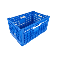 600x400x120 caisse pour légumes et fruits en plastique caisse pliable ventes du fabricant caisse robuste