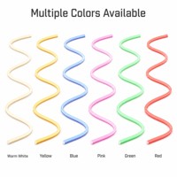 Bande lumineuse LED néon flexible en silicone jaune, bleu, rose, vert, rouge pour la fabrication d'enseignes, l'affichage en magasin, l'éclairage intérieur