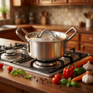Kitchenware Set 7-Piece Aluminum Cookware, Forged Non-Stick Saucepan Set 14-26cm <b>Induction</b> Compatible <b>for</b> Commercial Kitchen - Product Image 4