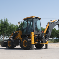 Promotion Mini-chargeuse-pelleteuse compacte 2 tonnes, légère, sur roues, Caterpillar 55KW, pour aménagement paysager de vergers, Japon, prix usine bas