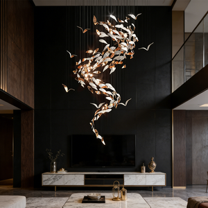 Modern Luxury Custom Design Aesthetic Staircase Chandelier Chandelier Pendant Dining Room Chandelier <strong>Lights</strong> - Product Image 4