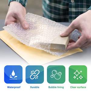 Bolsas de Burbuja Autosellables DB de 8 x 11.5 Pulgadas, Transparentes, de PE, Resistentes a la Humedad, para Protección en Envíos - Product Image 6
