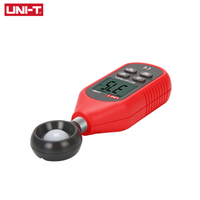 Medidor de Luz UNI-T UT383, Luxómetro Digital de 200,000 LUX, Medidor de Luminancia Lux Fc, Iluminómetro con Prueba de Máximo y Mínimo, Fotómetro