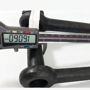 Grillete tipo D de acero al carbono de 25 mm con perno y tuerca extraíbles, diámetro de la hebilla de 100 mm - Product Image 2