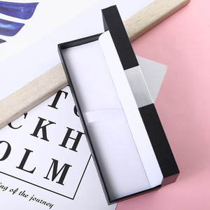 Nhà Máy Bán buôn vuông nhỏ Hộp Quà Tặng mới đến các tông màu đen bút chì trường hợp hộp bút tùy chỉnh kích thước màu sắc để lưu trữ dễ dàng - Product Image 5