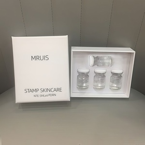 Sérum PDRN Acide Hyaluronique Peptides Réparation Cutanée Beauté Éclaircissante Soin de la <span class=keywords><strong>Peau</strong></span> Kit Rouleau Anti-Acné et Anti-Taches Noires Collagène - Product Image 6