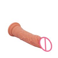 Dildo simulé sans œufs, style Amazon, avec ventouse, texture douce, plug anal, jouet SM/Gay/Flirt pour couples