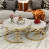 Table basse de salon moderne, plateau en verre ou ardoise blanc/noir, style luxe léger, design simple et combinable