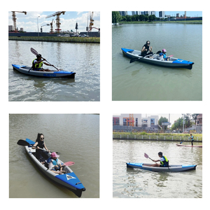 2024 New Design Single 1 Person Portable Inflatable <strong>Kayak</strong> for Touring Fishing <strong>Top</strong> <strong>Kayak</strong> for Drifting Ocean Waters 50% Discount - Product Image 5
