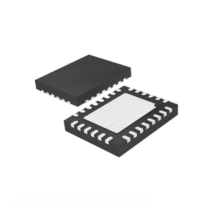 LTC4162EUFD-FADM # Circuito Integrado TRPBF, Chip de Gestión de Energía (PMIC) 28 WFQFN, IC con Contacto Expuesto, BAT LIFEPO4/LI ION 1 9C 28QFN - Product Image 1