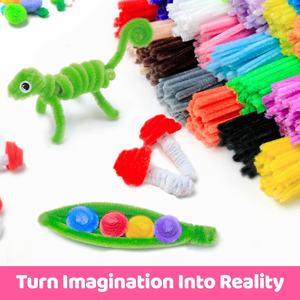 Fournitures de nettoyage de tuyaux en chenille, 6mm, avec différentes textures extérieures, pour drainage sous vide, lot de 30 tiges épaisses et grosses - Product Image 4