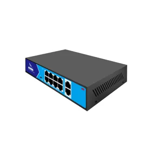 10-port management switch 2+8 x GbE 4 x 10Gb SFP+ port PoE Intelligent management switch Industrial Gigabit