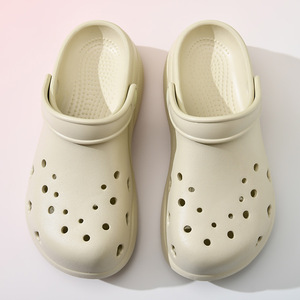Women's Platform <b>Clogs</b> White EVA Sole Thick Soled Breathable Closed Toe Summer Beach Sandals Size 35-40 - Product Image 3