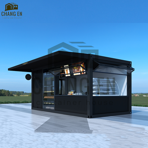 DYCE1 Quiosco Modular para Cafetería Hecho de Panel Sándwich para Uso en Centros Comerciales o Diseño para Hospitales en Venta - Product Image 1