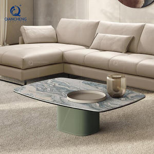 Di lusso moderno design Rock Beam tavolino elegante <span class=keywords><strong>Orta</strong></span> Sehpa mobili da soggiorno per uso domestico - Product Image 4