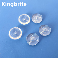 Lentille LED PMMA Plano-Convexe 2835 3030 170 Degrés 16mm à Diffusion pour Boîte Lumineuse Publicitaire