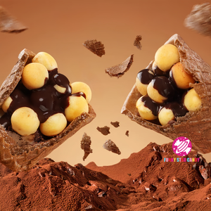 Trẻ Em Snack Coklat Giòn Sô Cô La Wafer Cup Ngọt Ngào Sữa Sô Cô La Nước Sốt Mứt Đầy Bóng Biscuit Cho Trẻ Em - Product Image 3