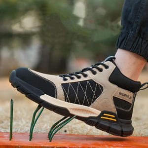 Chaussures de sécurité Esing SF076 super légères et respirantes en PVC, pour hommes et femmes, avec embout en acier, pour la randonnée en été et en hiver - Product Image 3