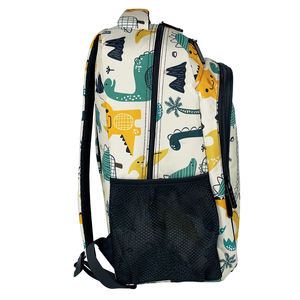 Mochila escolar de gran capacidad personalizada de poliéster 300D de MOQ bajo, mochila impermeable para estudiantes para el trabajo diario - Product Image 4