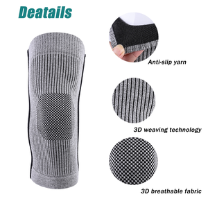 Ginocchiera a Compressione 3D in Maglia con Germanio Integrato Serie Essential Energy OEM per Affaticamento e Stabilità del Ginocchio, Supporto Tutto il Giorno - Product Image 4