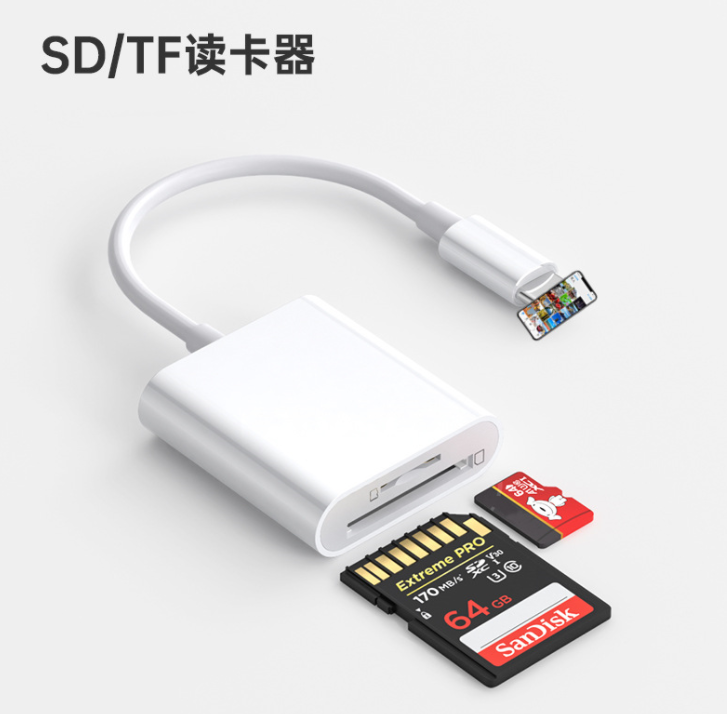Lightning para SD/ TF