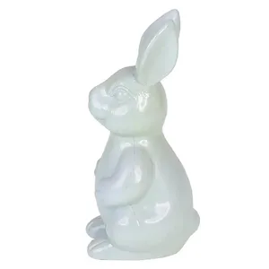 Decorazione giardino a buon mercato polistirolo animale statua di coniglio figurine di pasqua ornamento grande pasqua decorazione