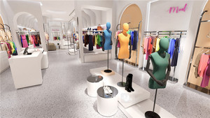 Роскошный витринный магазин одежды, деревянный магазин одежды, магазин бутиков, декор мебели, стеклянный витринный дизайн магазина одежды на заказ - Product Image 6