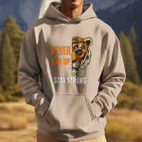 Sweat-shirt à capuche pour homme, motif dessin animé, crème, coupe ample, décontracté, style Y2K, streetwear pour l'automne
