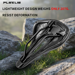 Plselis <span class=keywords><strong>Selle</strong></span> de vélo de route en éponge épaisse et douce, <span class=keywords><strong>selle</strong></span> de vélo légère et imperméable, poids 306g. <span class=keywords><strong>Selle</strong></span> de vélo ergonomique - Product Image 6