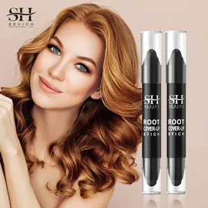 Private Label One-Time Hair Dye Dark Brown Hair Dye Pen Modify Uneven Hairline Edges Stick Hair Color