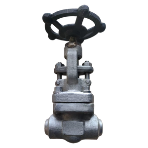 Válvula de Globo de Acero Forjado de Tamaño Pequeño, Estándar ASME, con Volante y Conexión de Soldadura a Tope, para Agua, Manual, en Oferta - Product Image 4