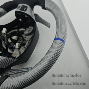 Volante Deportivo de Fibra de Carbono Perforada en Oferta para Lexus IS250 - Product Image 4