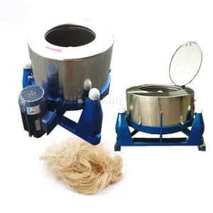 Industrial sheep wool centrifugal dehydrator dewater machinery Jeans alpaca carpet wool dewatering extractor machine