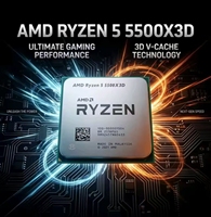 Pasokan Massal Baru untuk CPU Server Berkinerja Tinggi 5500X3D 6 Core 12 Thread Cocok untuk Semua Motherboard AM4