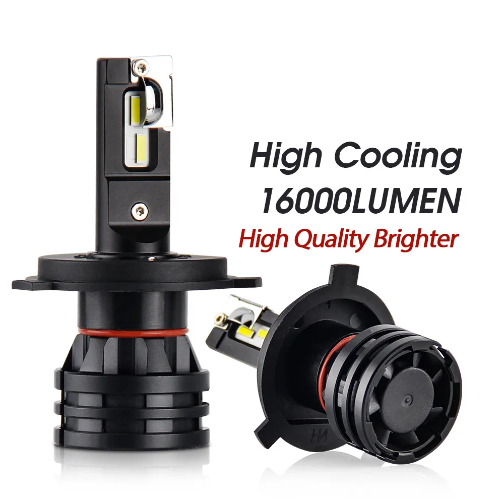 M2 Mini Body Adjustable strong Light H13 9-32V High Power 8000 lumen Auto Lighting System Led h7 h11 H4 Car Light LED Headlight