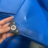 Lona Impermeable de PVC de Excelente Calidad, Tejida, Autolimpiable, Antiestática, Lisa, para Carpas, Toldos y Textiles Heli