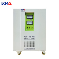 Stabilisateur de tension 15 kVA triphasé 380 V, régulateur de tension automatique pour machine CNC de haute précision