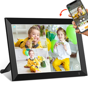 Biu Khung Ứng Dụng Khung Ảnh Kỹ Thuật Số WiFi Mô Hình Riêng 10.1 Inch Với Đồng Hồ Báo Thức Thời Tiết Màn Hình Chia Màn Hình - Product Image 4