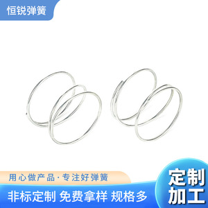 สปริงอัดแรงดัน 0.2-4.0 มม. ชุบสังกะสี สำหรับสวิตช์ไฟฟ้า ฮาร์ดแวร์ ของเล่น - Product Image 1