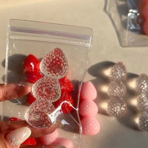9cm Mini Fresh Strawberry TPR <b>Squishy</b> Toy Realistic Fruit <b>Food</b> Fidget Toys Stress Relief Gift for Kids Adults Happy Mood - Product Image 2